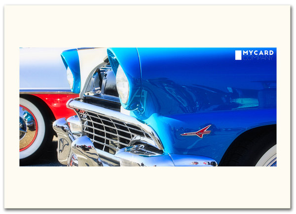 ArtCard - 1955 Ford Thunderbird Aquatone Blue - 22 November 2012
