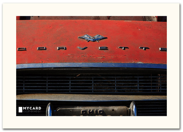 ArtCard - 1960 Chevrolet Corvette 2-Door Convertible, Roman Red - 22. November 2012